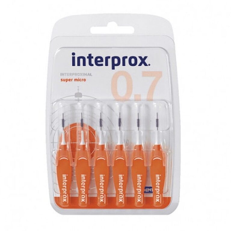 Cepillo Interprox Super Micro de 0,7mm para espacios muy estrechos