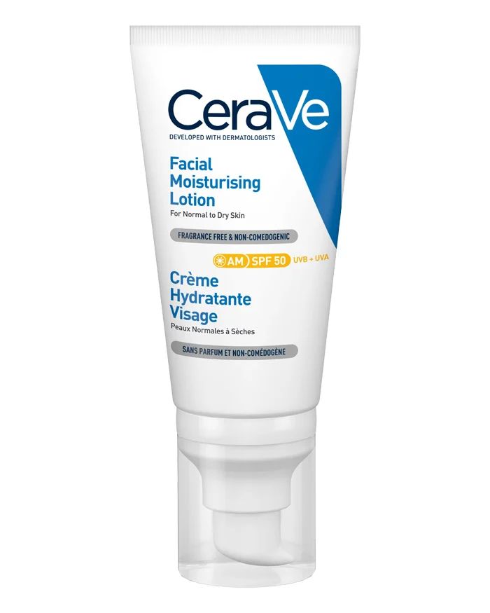 CeraVe Locion Hidratante de Rostro SPF50 52ml