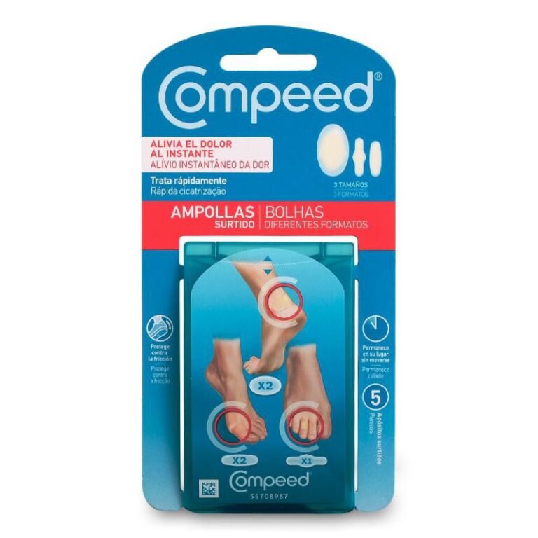 Compeed Ampollas Surtido 5 unidades - apósitos hidrocoloides Farmacia Viñamata