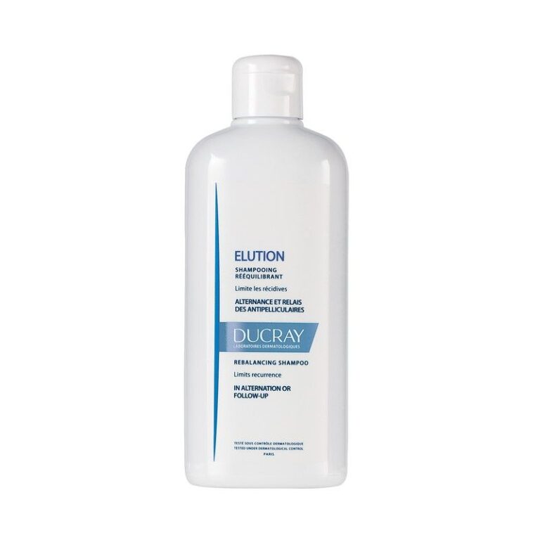 Ducray Elution Champú Dermoprotector 400ml para cuero cabelludo frágil