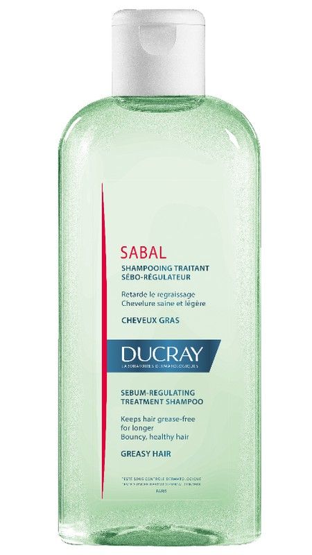 Ducray Sabal Champú Tratante Seborreductor 200ml para cabello graso
