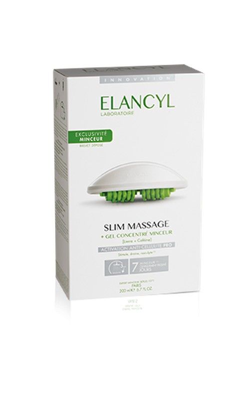 Elancyl Svelt Masaje Anticelulítico 200ml con rodillo de doble masaje