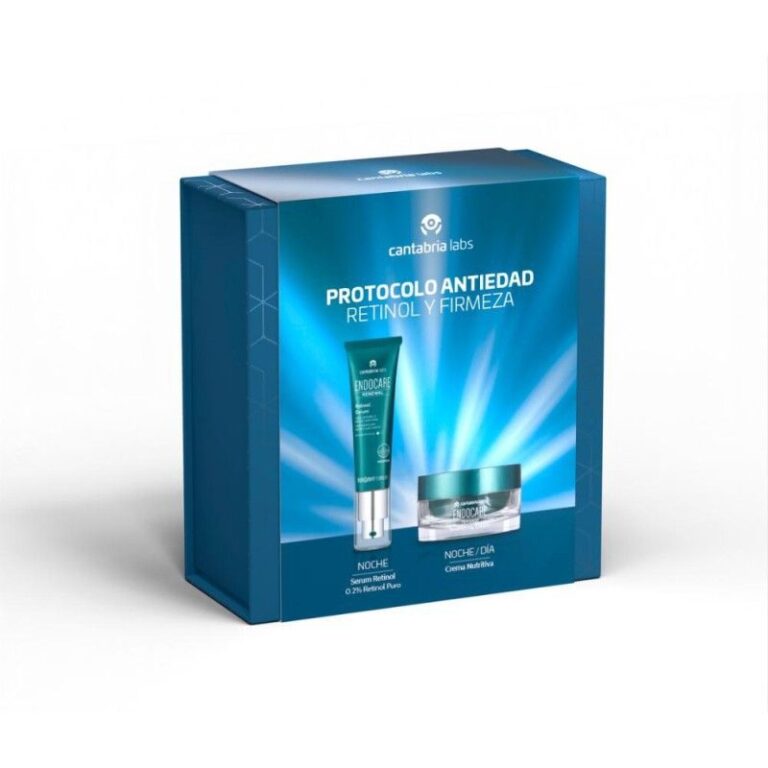 Endocare Protocolo Antiedad, sérum de retinol y crema nutritiva Tensage