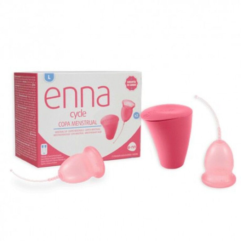 Enna Cycle Copa Menstrual Talla L, copa menstrual de silicona de Enna