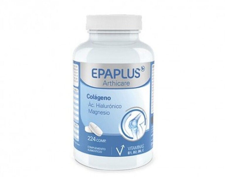 Epaplus Arthicare Colágeno Ácido Hialurónico Magnesio, bote de 224 comprimidos