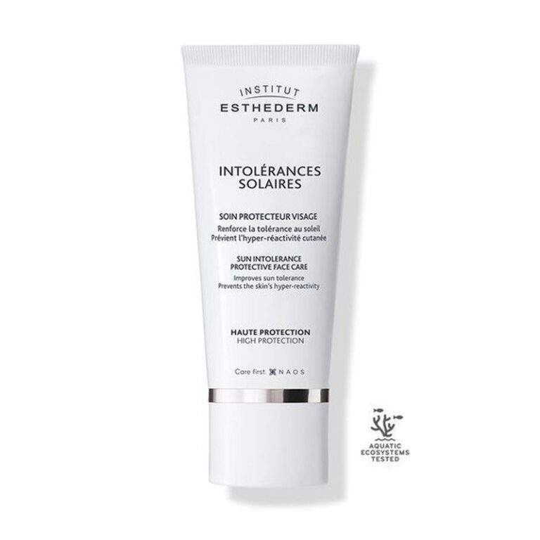 Esthederm Intolérances Solaires Rostro SPF50+, crema solar para piel intolerante, 50ml