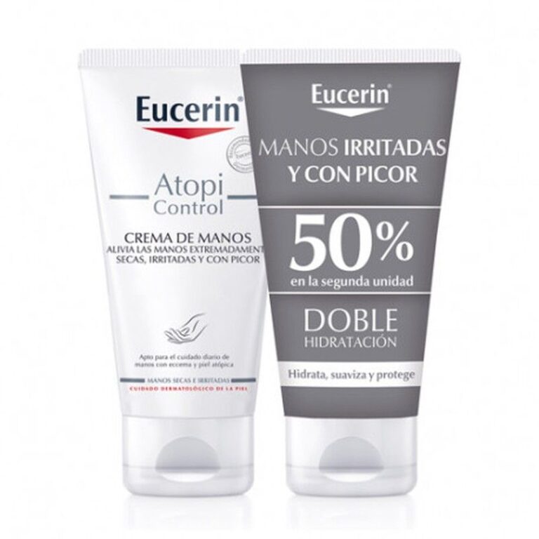 Eucerin AtopiControl Crema de Manos Duplo 2x75ml