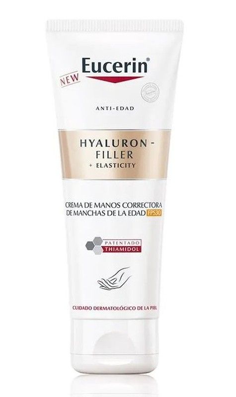 Eucerin Hyaluron-Filler Elasticity Crema de Manos SPF30