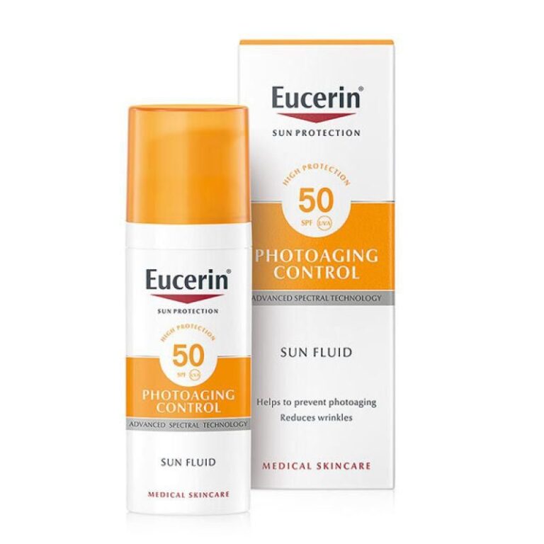 Eucerin Fluido Solar Facial Photoaging Control SPF50 antiedad