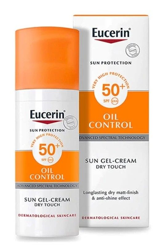 Eucerin Gel-Crema Solar Oil Control SPF50 50ml para piel grasa