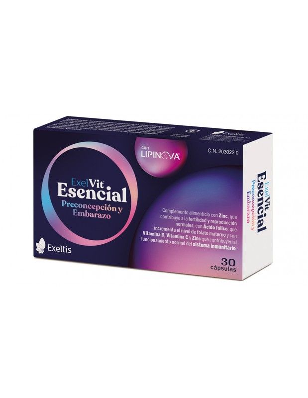Exelvit Esencial preconcepción y embarazo