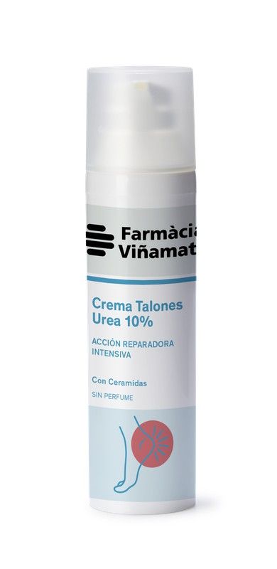 Crema Talones Urea 10% Farmacia Viñamata para talones secos y agrietados