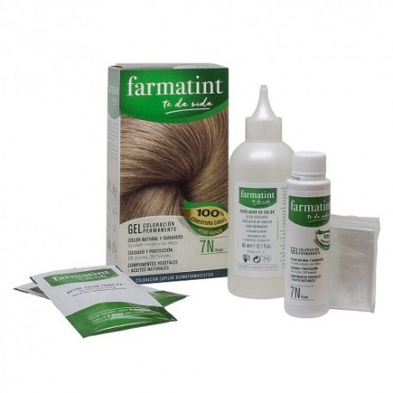 Farmatint 7N Rubio Tinte capilar permanente 150ml Farmacia Viñamata