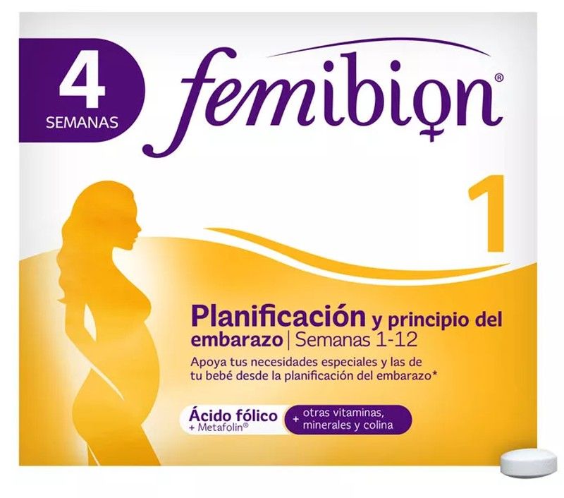 Femibion 1 preconcepción y embarazo