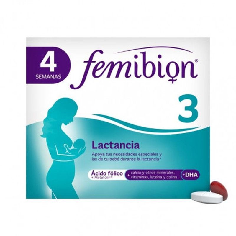 Femibion Pronatal 3 Lactancia complemento para la madre