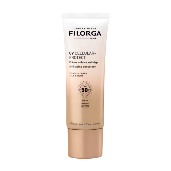 Filorga UV Cellular-Protect Face Body SPF 50, protector solar anti-edad rostro y cuerpo
