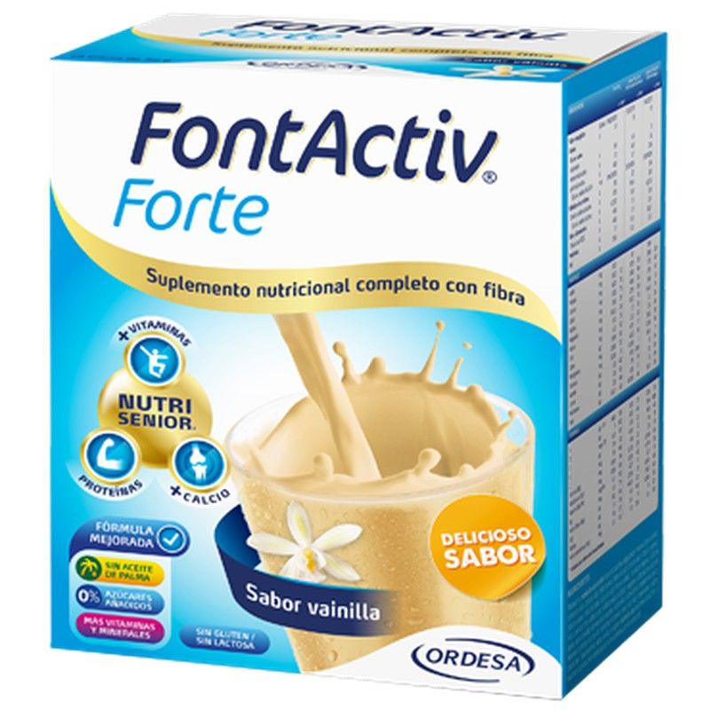Fontactiv Forte Vainilla, complemento nutricional en sobres