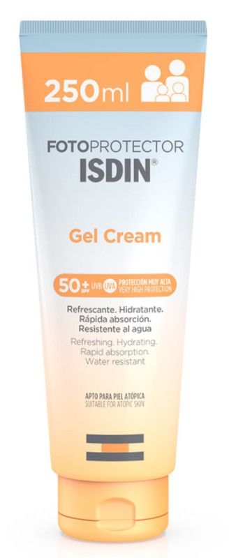 Isdin Fotoprotector Gel Crema SPF50 gel-crema corporal 250ml