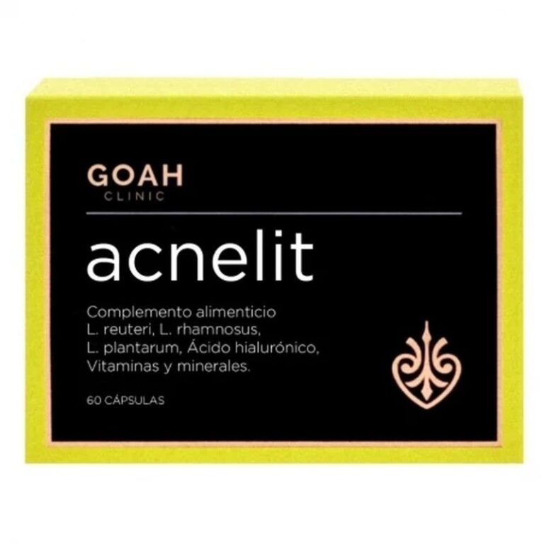 Goah Clinic Acnelit 60 Cápsulas - complemento alimenticio para piel con acné