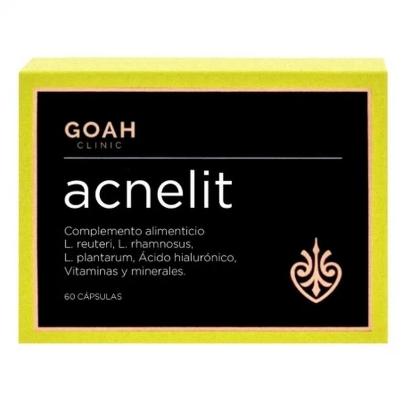 Goah Clinic Acnelit 60 Cápsulas - complemento alimenticio para piel con acné