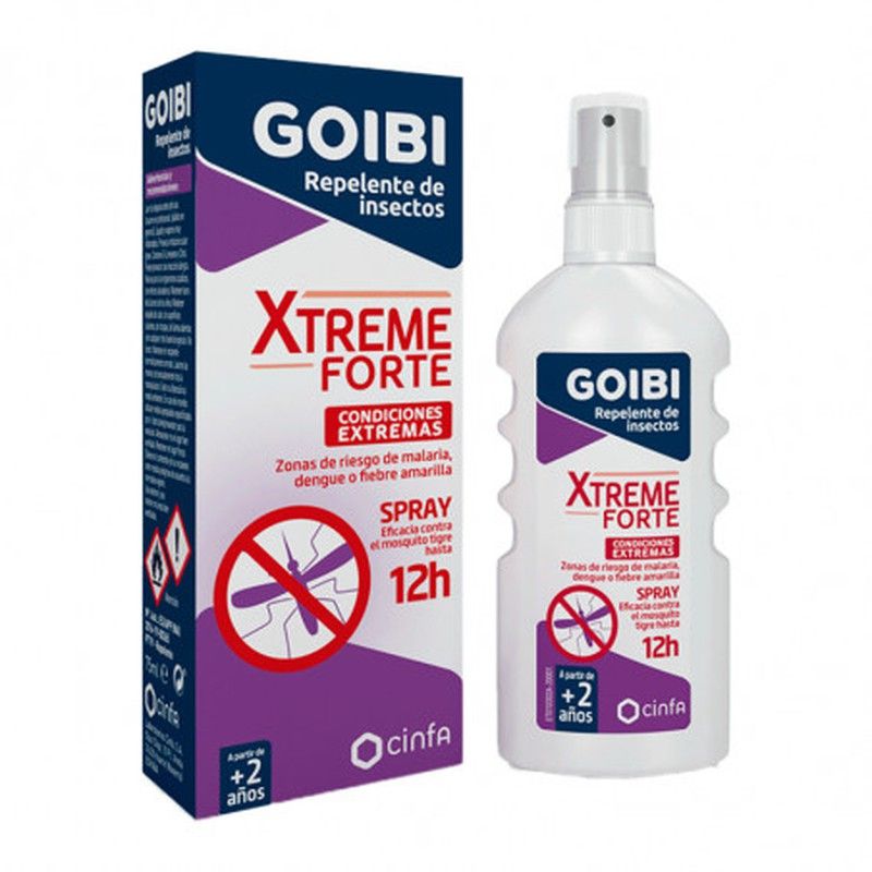 Goibi Antimosquitos Xtreme Spray repelente DEET 45%