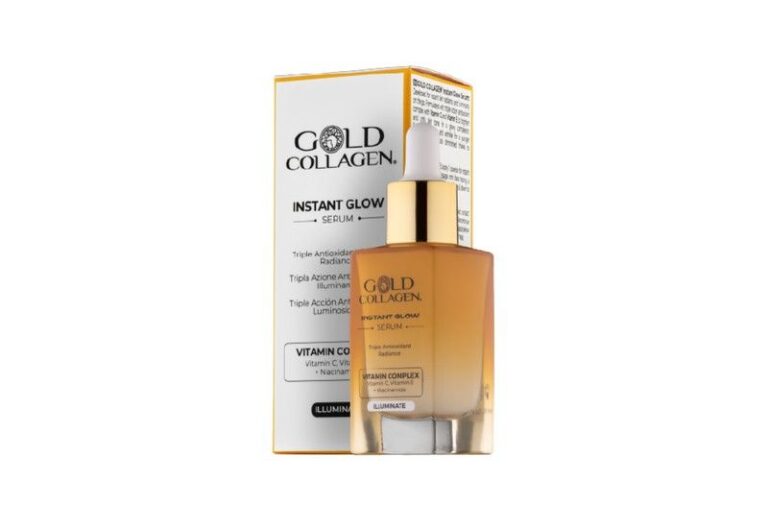 Gold Collagen Instant Glow Sérum 30ml, sérum iluminador de día