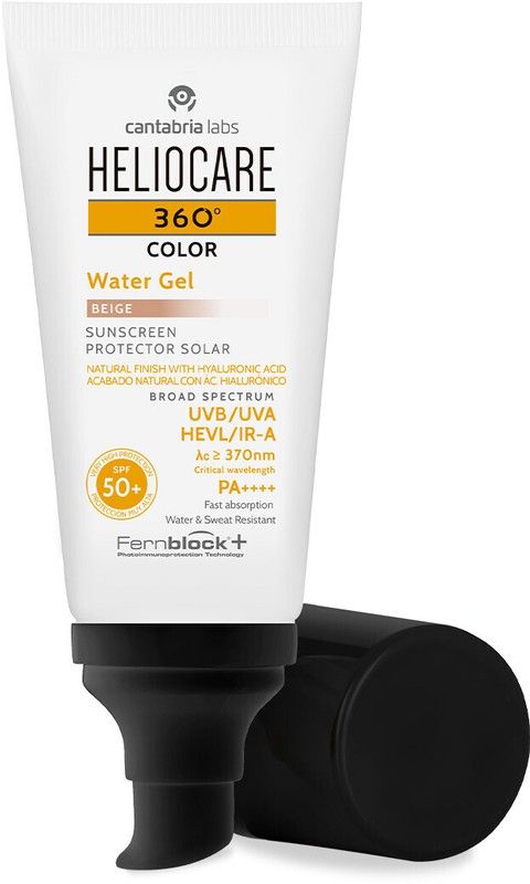 Heliocare 360 Water Gel Color Beige protección solar