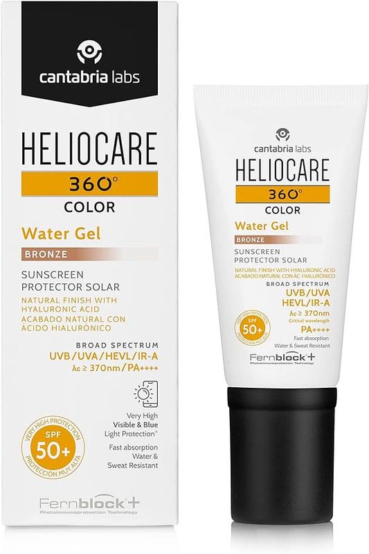 Heliocare 360 Water Gel Color Bronze protección solar