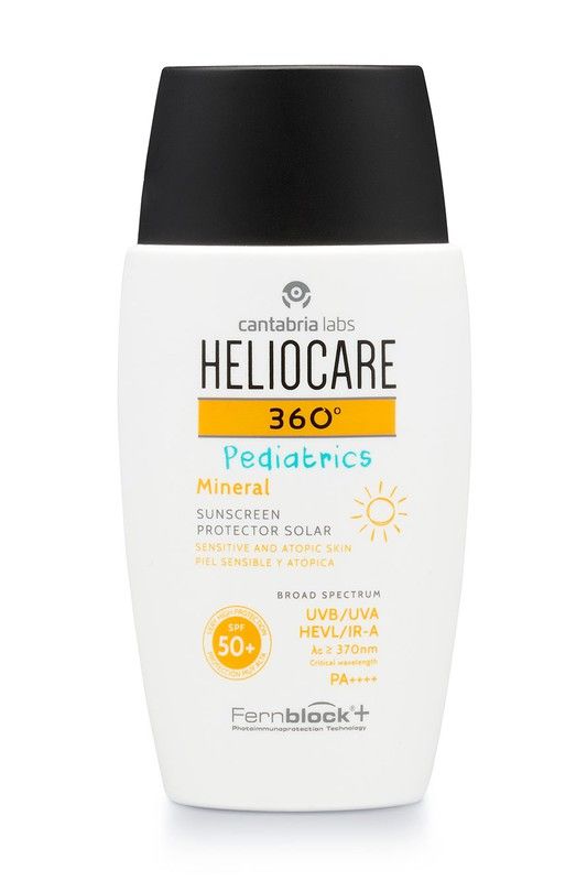 Heliocare 360 Pediatrics Mineral SPF50+ filtros minerales bebés