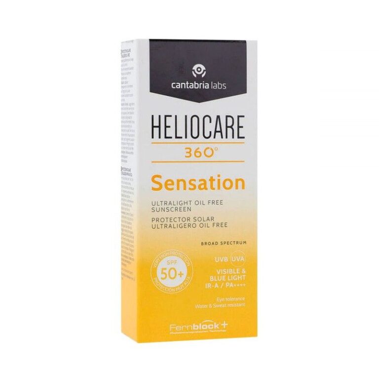 Heliocare 360 Sensation, fotoprotector facial oil-free SPF50+, 50ml