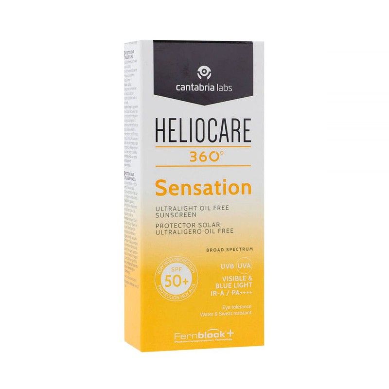 Heliocare 360 Sensation, fotoprotector facial oil-free SPF50+, 50ml