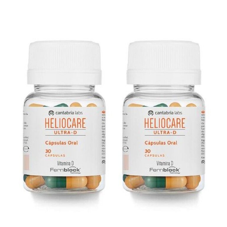 Heliocare Ultra D Duplo 2 x 30 cápsulas, complemento oral fotoprotector con vitamina D