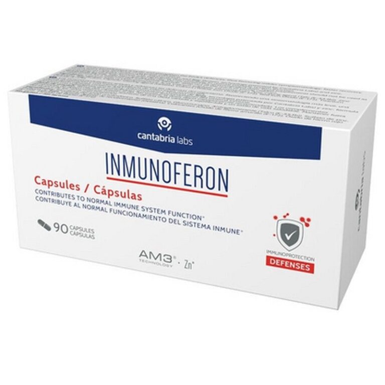 Inmunoferon 90 Cápsulas complemento con AM3 y zinc para las defensas