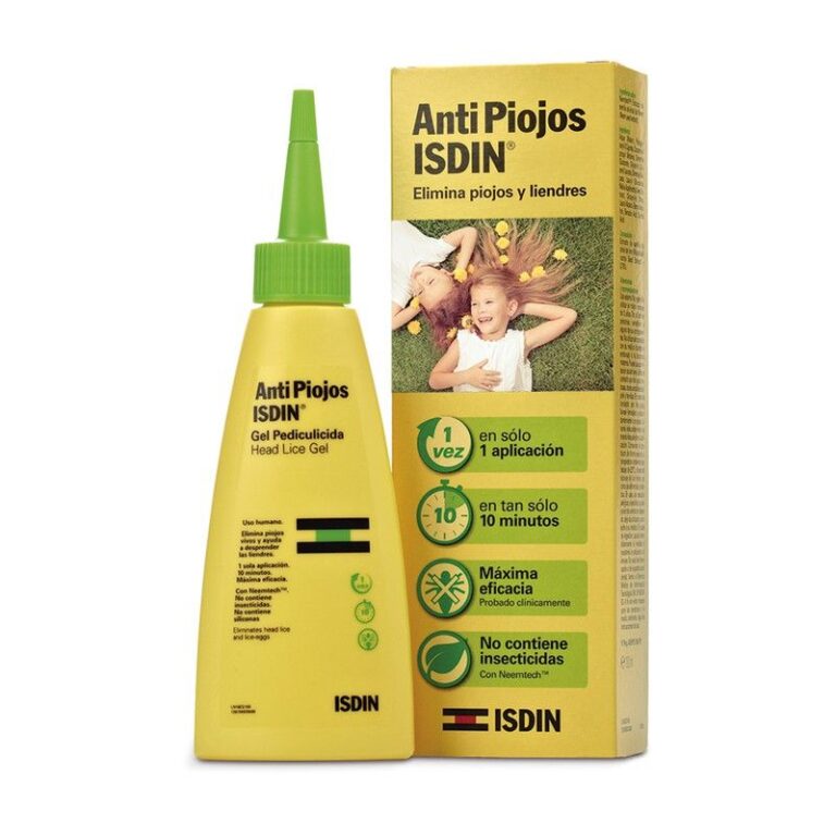 Isdin Antipiojos Gel Pediculicida 100ml contra piojos y liendres