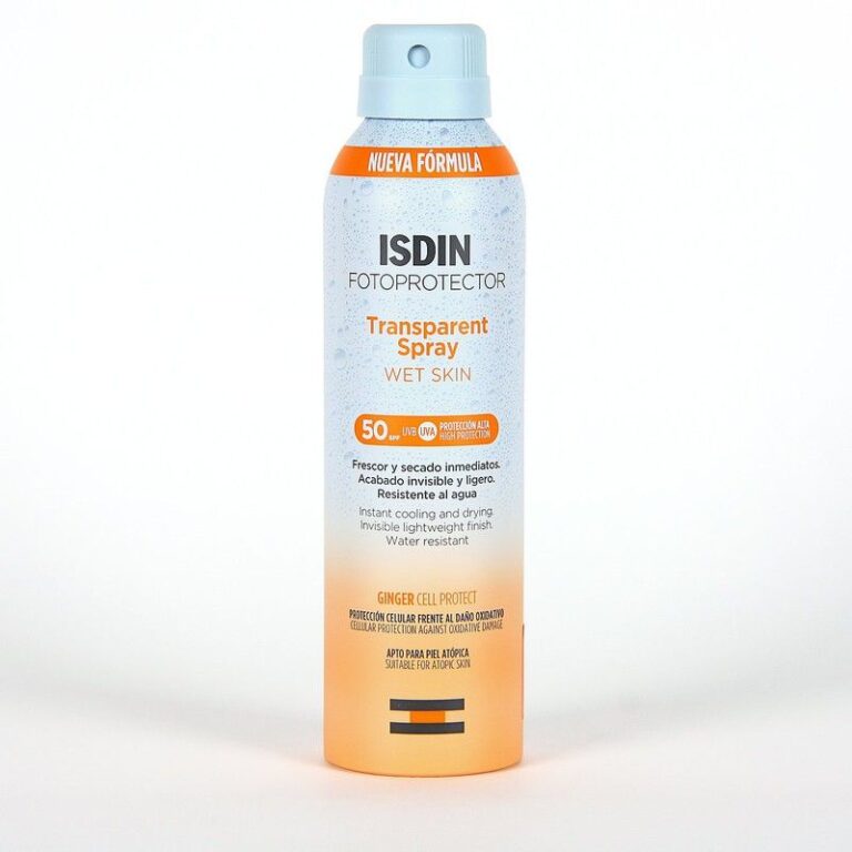 Isdin Fotoprotección Wet Skin spray transparente