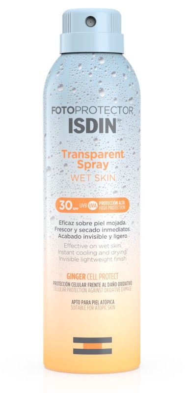 Isdin Fotoprotector Wet Skin Spray SPF30 transparente 250ml