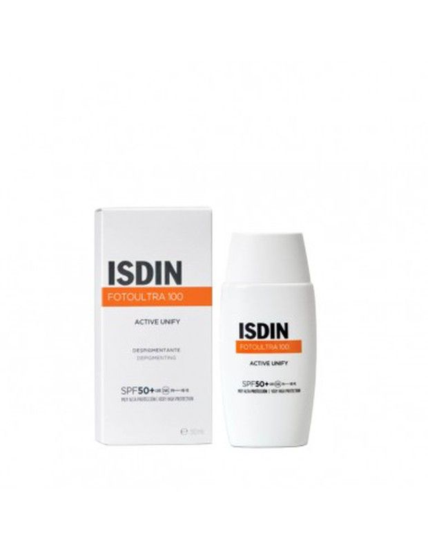 Isdin FotoUltra Active Unify Fusion Fluid SPF50+ fluido despigmentante