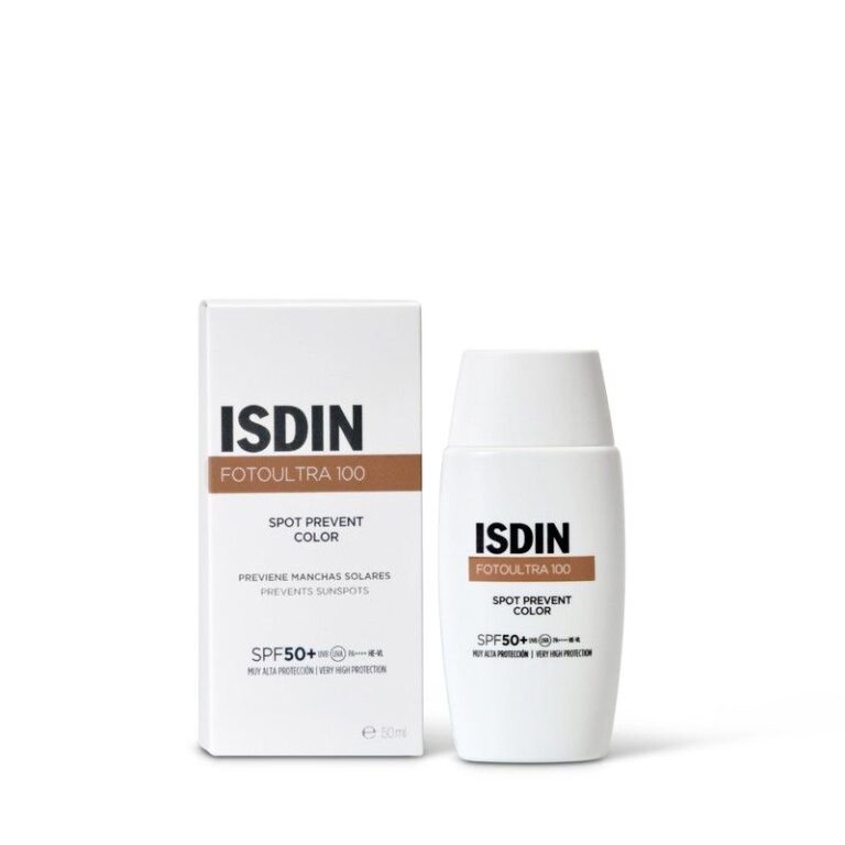 Isdin Fotoultra Spot Prevent Color SPF 50+, fotoprotector con color, 50ml