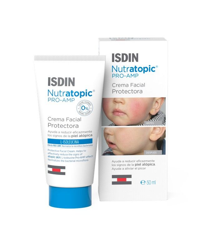 Isdin Nutratopic Facial Pro-Amp Crema 50ml para piel atópica facial