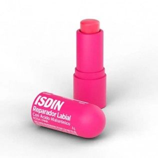 Isdin Reparador Labial Rosa 4g, ácido hialurónico
