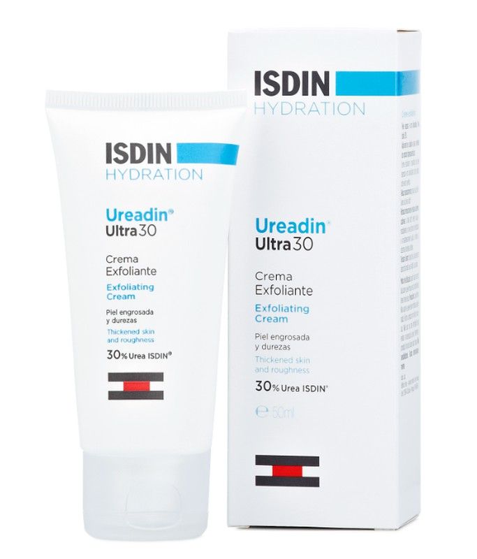 Isdin Ureadin Ultra30 Crema Exfoliante 50ml durezas pies y manos