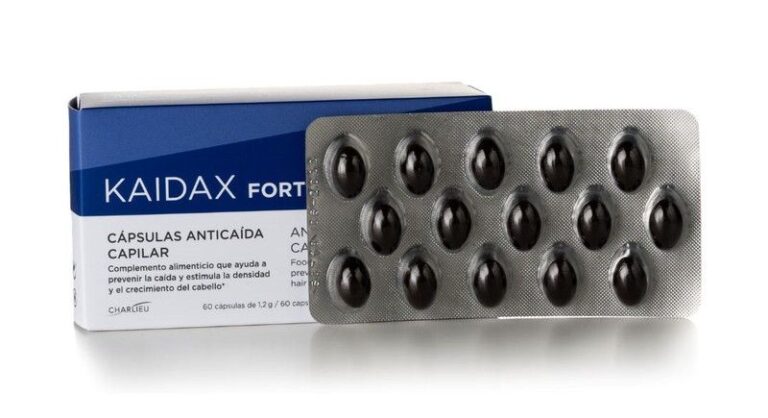 Kaidax Forte Anticaída, bote de 60 cápsulas de la gama Kaidax Forte