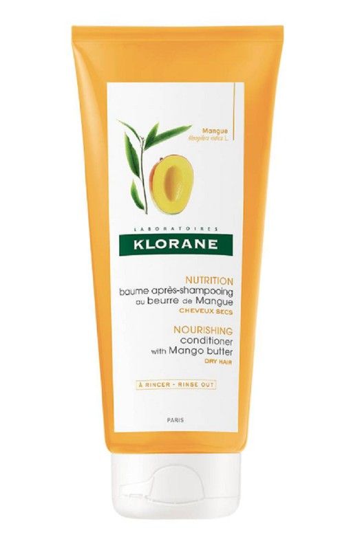 Klorane Bálsamo Manteca de Mango 200ml acondicionador cabello seco