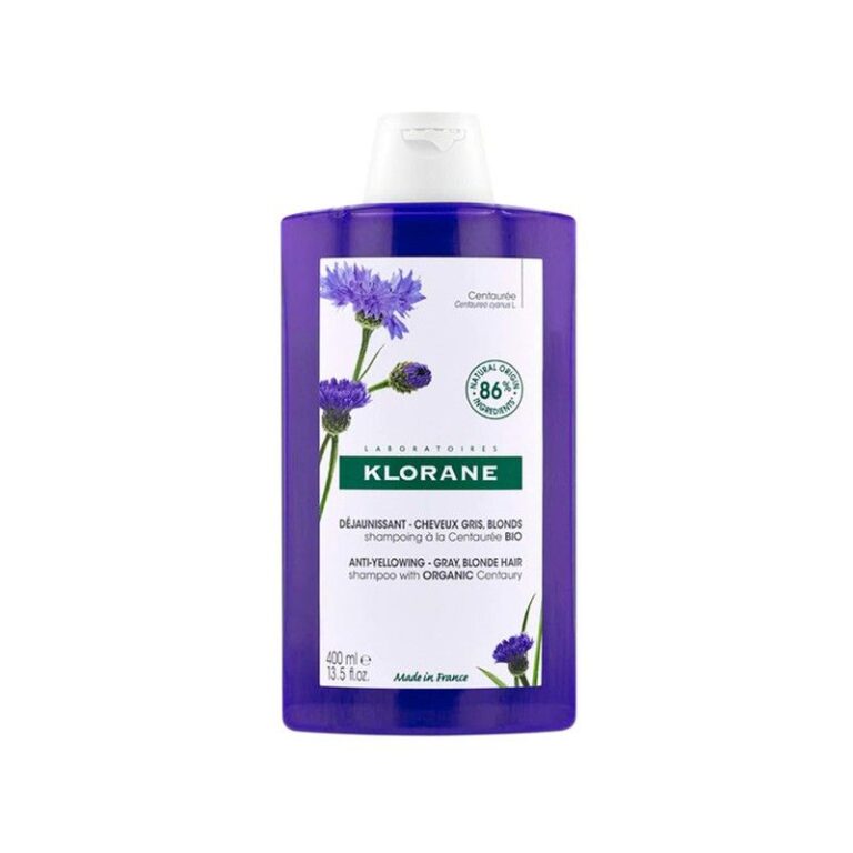 Klorane Champú Centaurea BIO cabello gris
