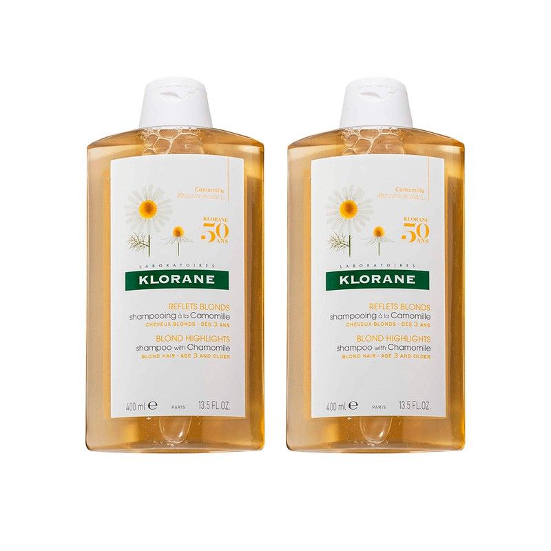 Klorane Champú Camomila Reflejos Dorados Duplo 400ml Klorane Champú Camomila Reflejos Dorados Duplo 400ml