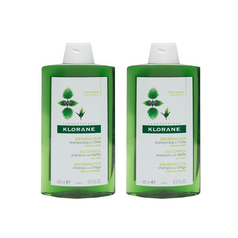 Klorane Champú Ortiga Seborregulador Duplo 400ml Klorane Champú Ortiga Seborregulador Duplo 400ml
