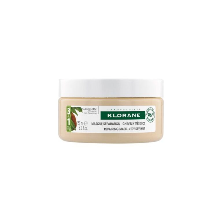 Klorane Mascarilla Cupuaçu Bio reparadora 3 en 1, 150ml