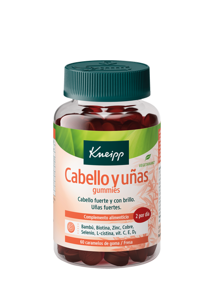 Kneipp Gummies Cabello y Unas 60 unidades