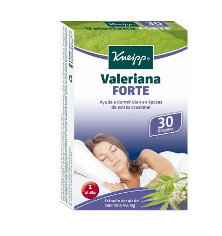 Kneipp Valeriana Forte 30 grageas - extracto de valeriana
