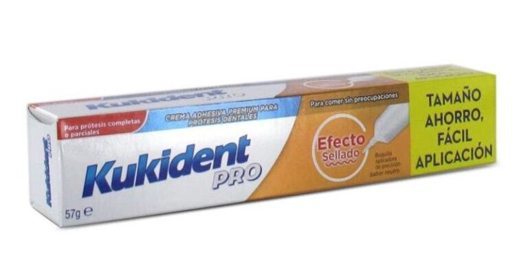 Kukident Pro Efecto Sellado 57g crema fijadora para prótesis dentales